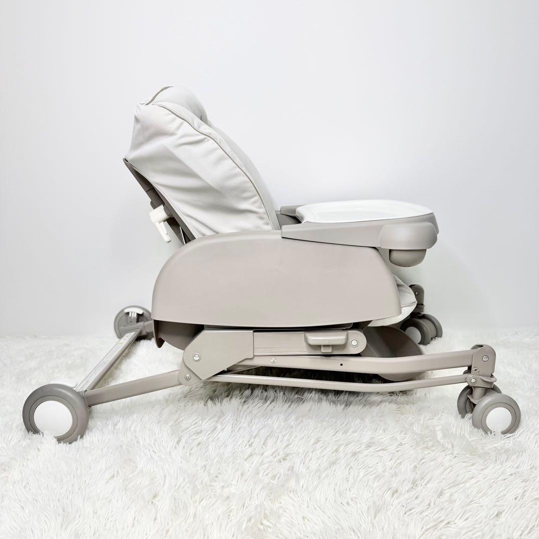 極美品 Aprica ユラリズム スマートプレミアム ウィズラブ ハイローチェア