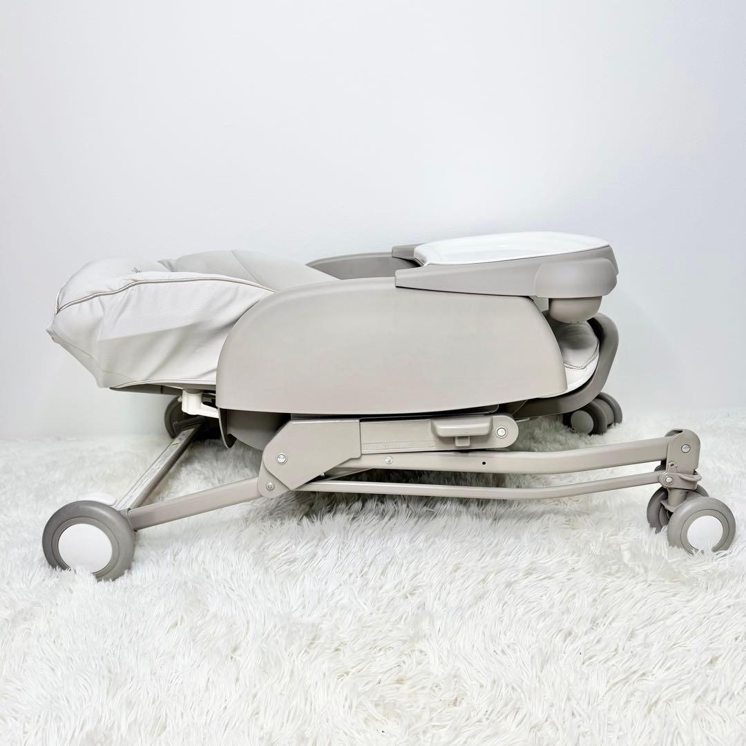 極美品 Aprica ユラリズム スマートプレミアム ウィズラブ ハイローチェア