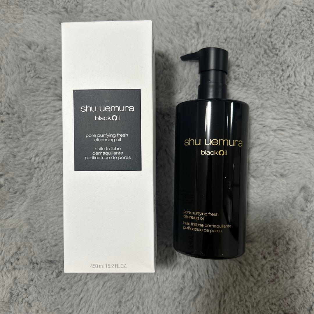 shu uemura シュウ ウエムラ ブラッククレンジングオイル 450ml