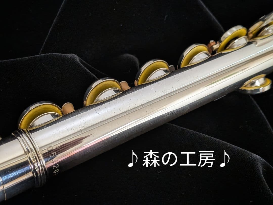 商談中【ここ】頭部管銀製 ヤマハフルートYFL311 Eメカ