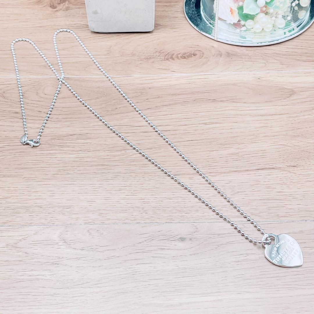 ◇ティファニー◇新品仕上済 リターントゥ ハート ネックレス 925 20.9g