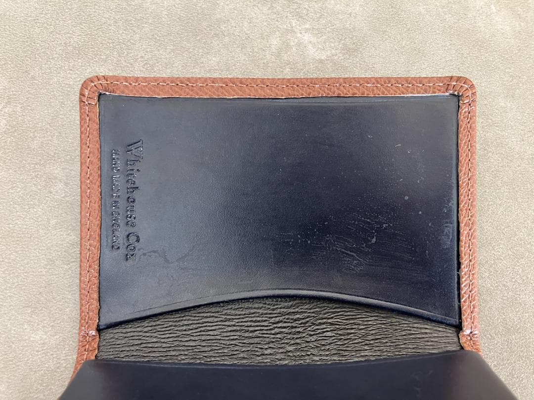 本日限定 ホワイトハウスコックス 名刺入れ カードケース ブライドルレザー