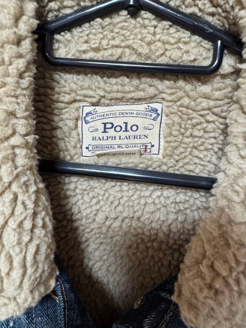 POLO RALPH LAUREN ポロラルフローレン デニムボアジャケット