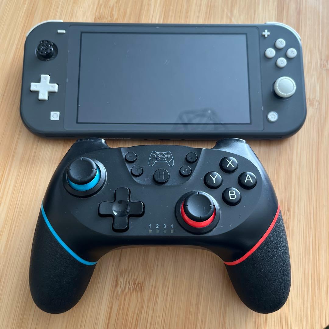 値下げ‪☆Switch Lite グレー コントローラー付き