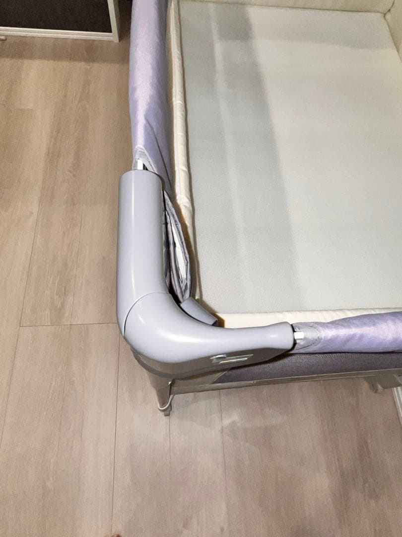 Aprica アップリカ ココネルエアーAB グレーベアー　ベビーベッド