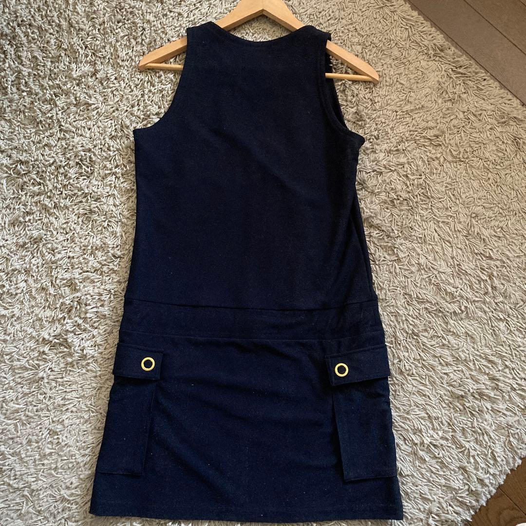 【新品】le coq sportif ゴルフ ワンピース M ネイビー