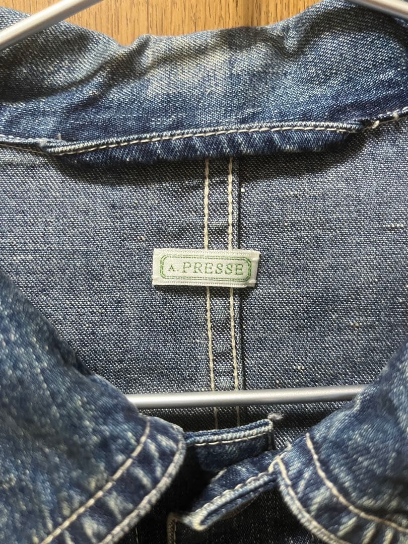 a.presse denim coverall デニムカバーオール アプレッセ