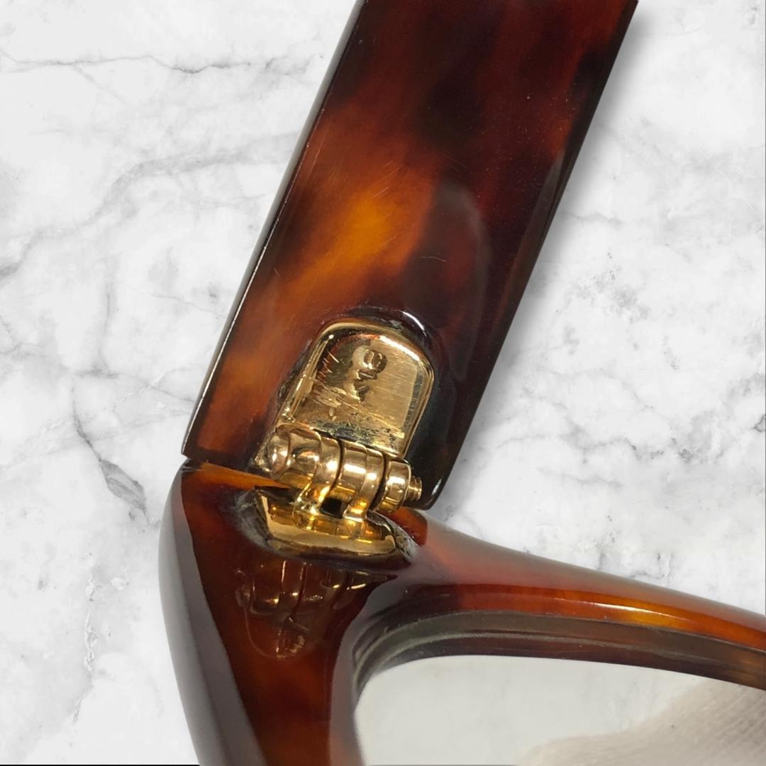 アニメ映画様 べっ甲 眼鏡 K18金具 18金 750 度入 本鼈甲×K18