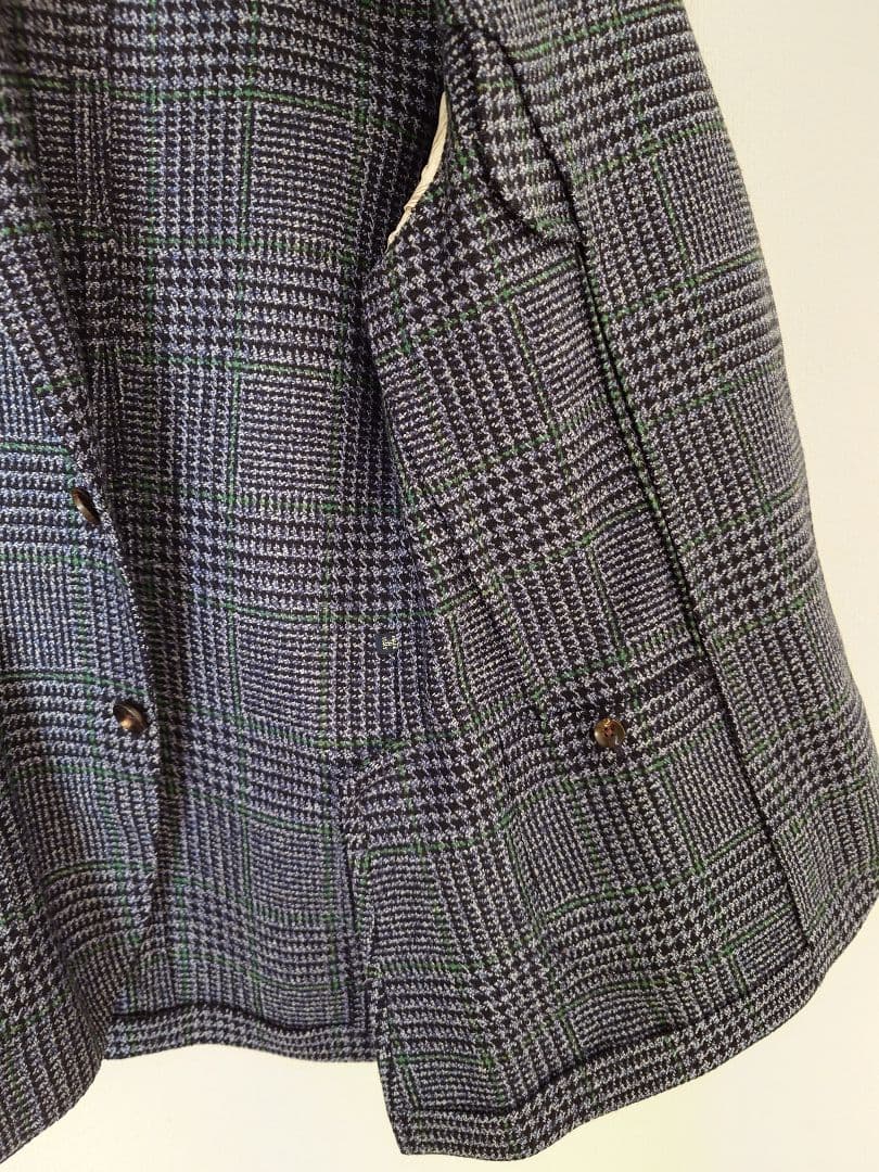 LARDINI グレンチェック easy ジャケット 44