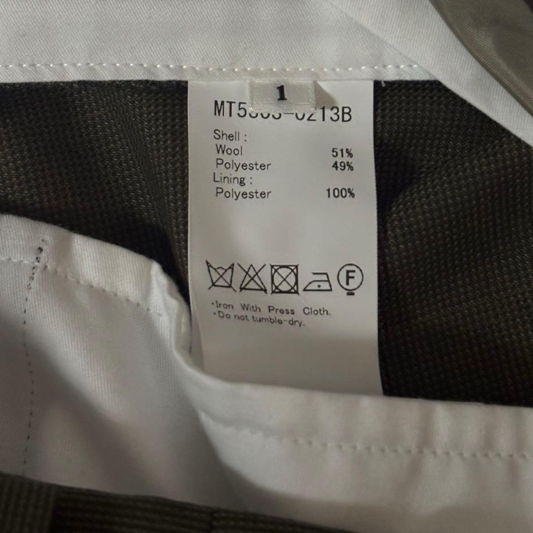 パンツ Forever Slacks Type2 Wool Pincheck size1