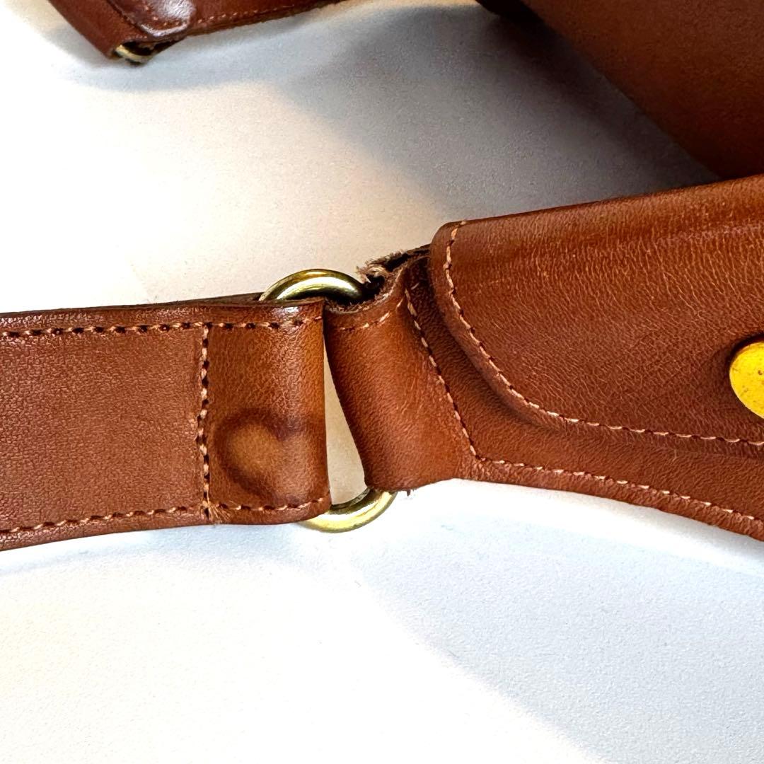 ✨希少・美品✨オールドコーチ ウエストポーチ ショルダーバッグ 茶