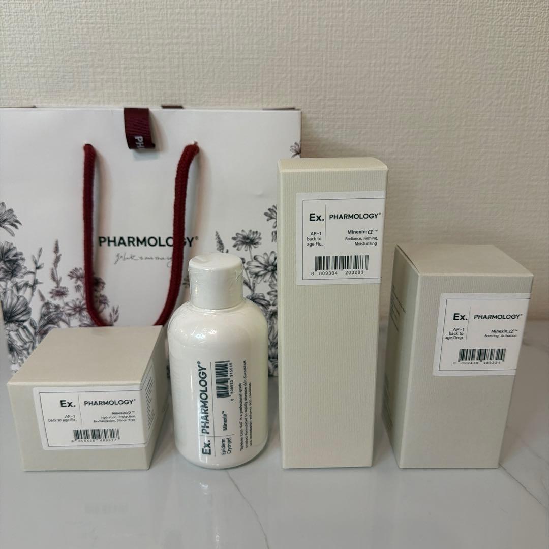新品 PHARMOLOGY スキンケアセット 4点 APセラム ローション ゲル