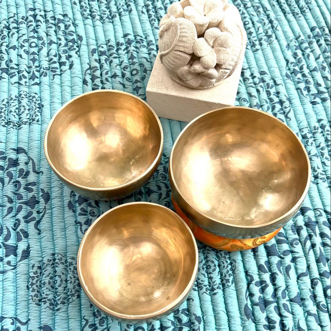 ハーモニートリオ No.2 10cm,12cm,13cm シンギングボウル