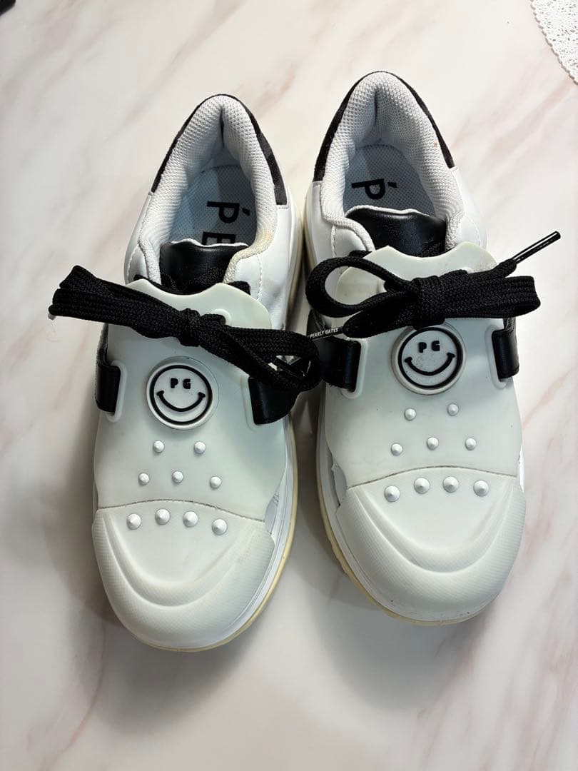 ⭐︎PEARLY GATES⭐︎ゴルフシューズ ホワイト23センチ⭐︎
