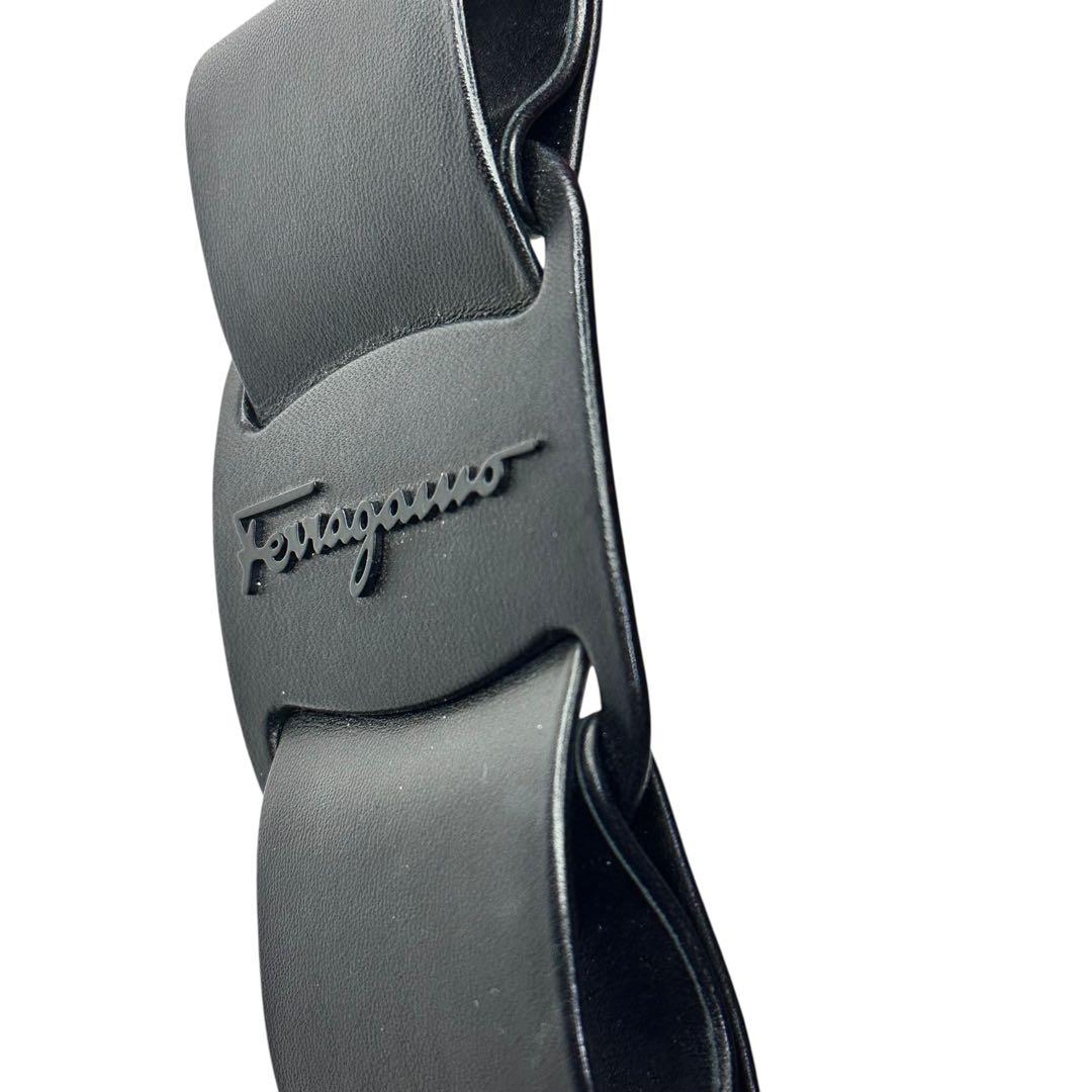 希少✨フェラガモSalvatore Ferragamo バレッタ ヴァラ・リボン