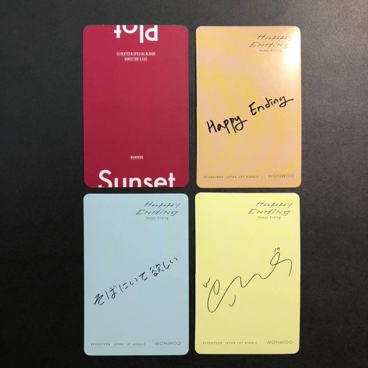 SEVENTEEN セブチ　ウォヌ　トレカ　セット