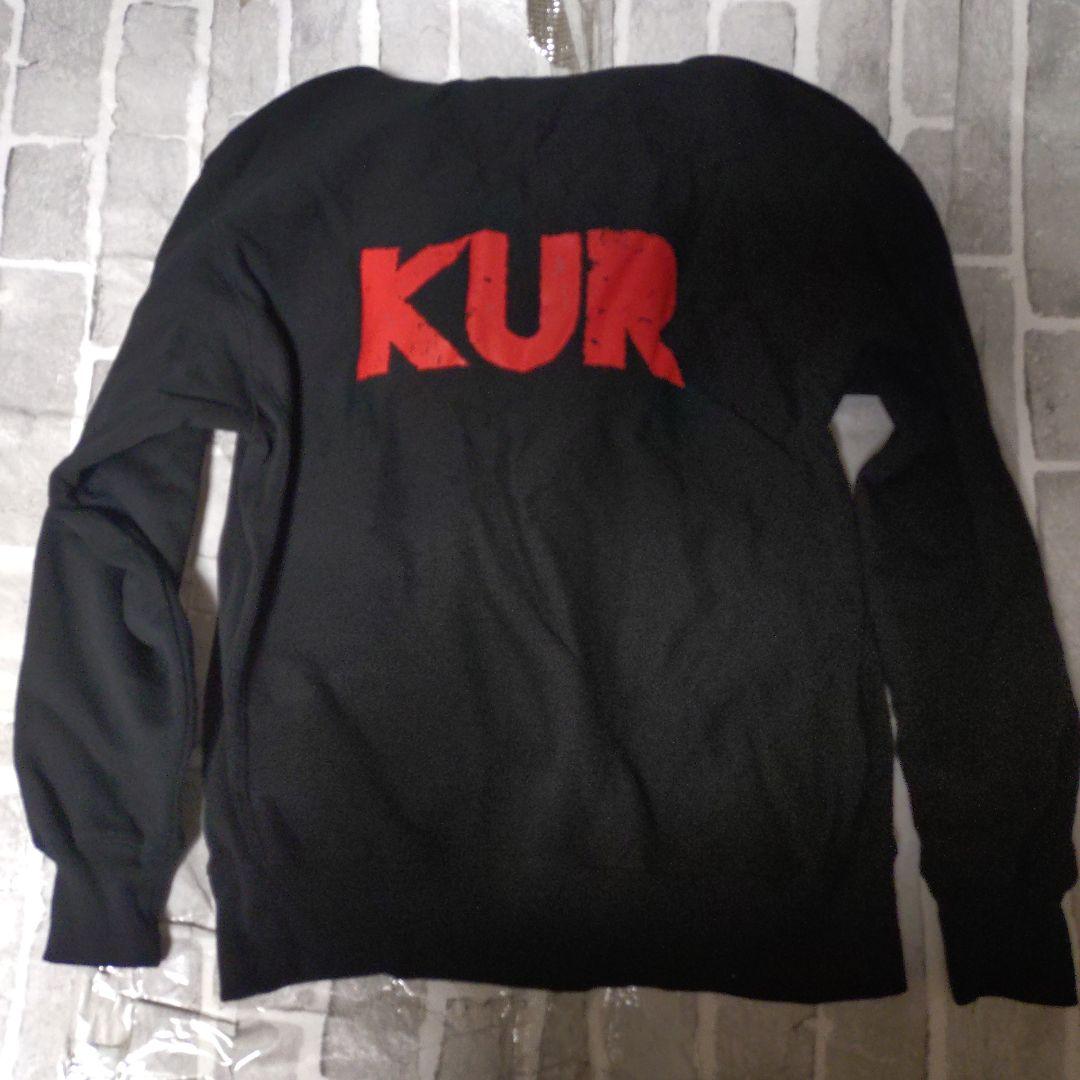 【一回着用】【Lサイズ】【黒夢】【ブラック】【ジップアップパーカー】