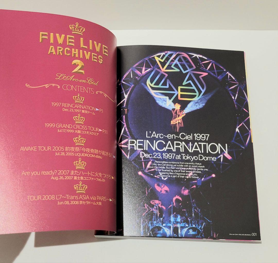 ミュージック FIVE LIVE ARCHIVES 2 L'Arc~en~Ciel