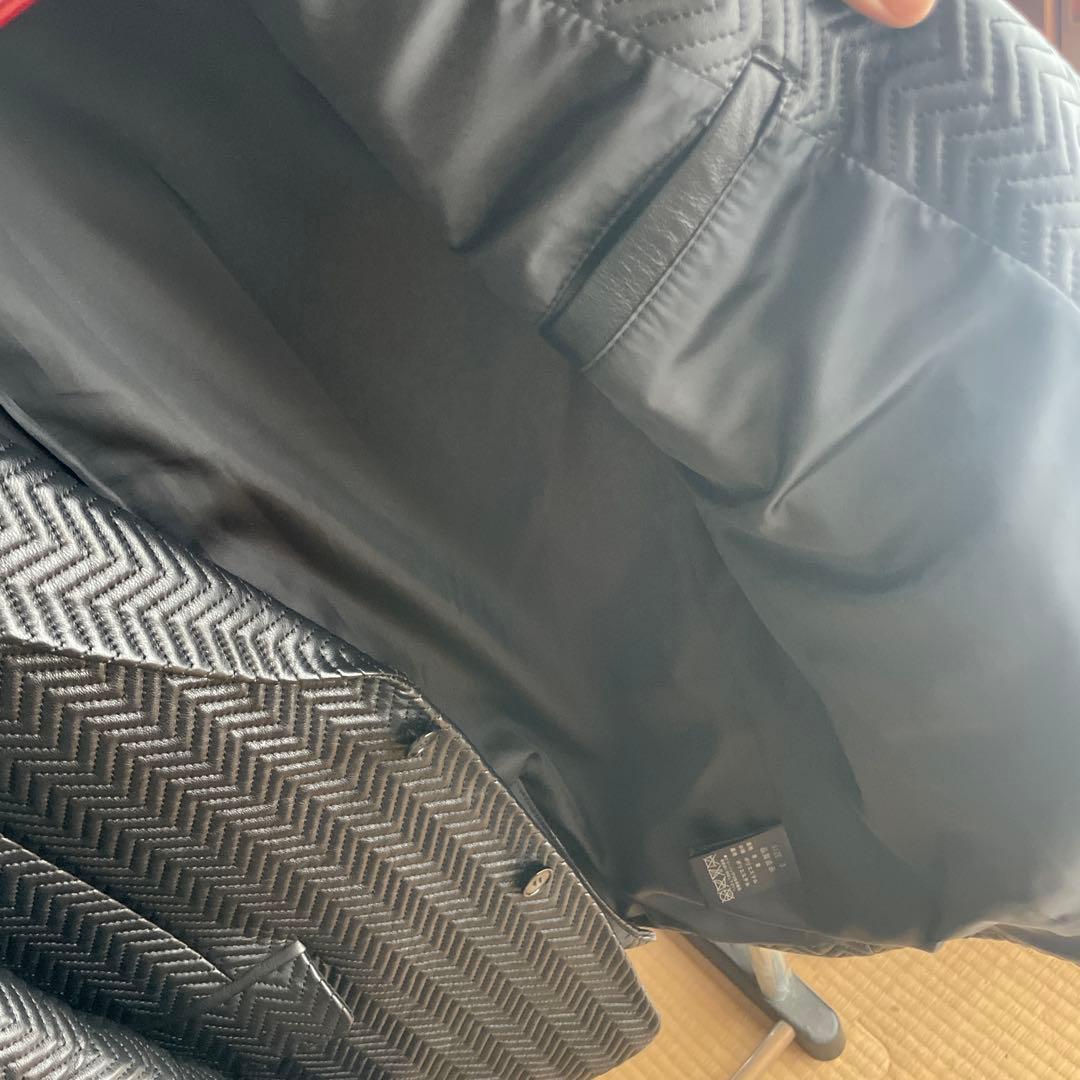 SCHAFFEN ブラック テーラードジャケット　サイズ3 超美品　ラム