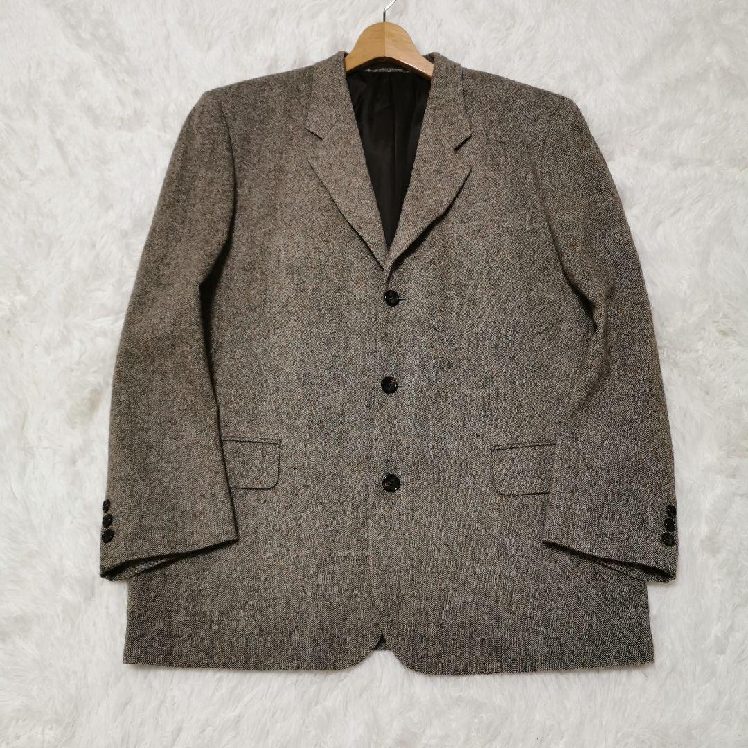 美品 コムデギャルソンオム ツイード テーラードジャケット 田中オム Lサイズ