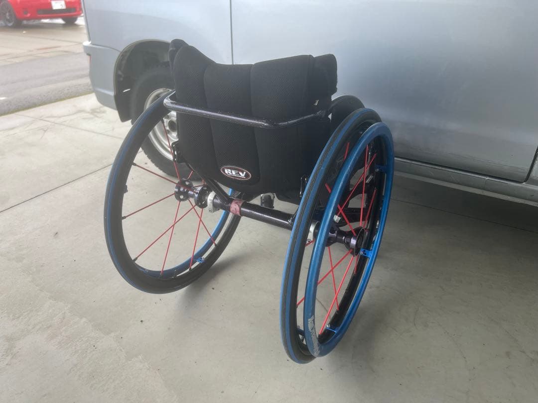 OX REV リジット車椅子 座幅34cm スピナジー24インチ