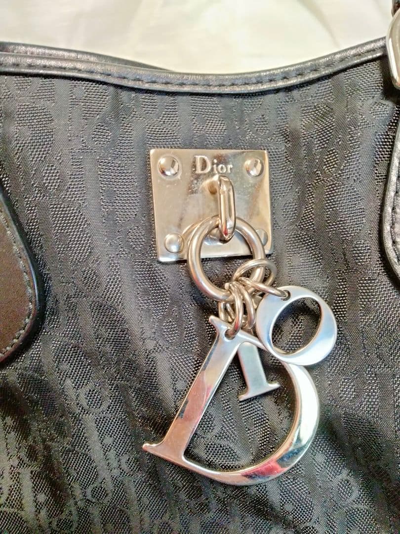 クリスチャンディオールChristianDior　ハンドバッグトートバッグ布袋付