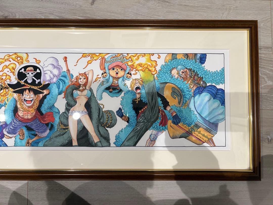 ミ*ヤ様 【激レア】ワンピース20周年　額装高精細複製原画　ONEPIECE 美