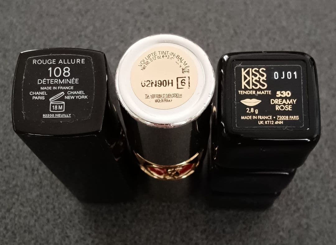 CHANEL YSL Kisskiss　リップ 3点セット 口紅　まとめ売り