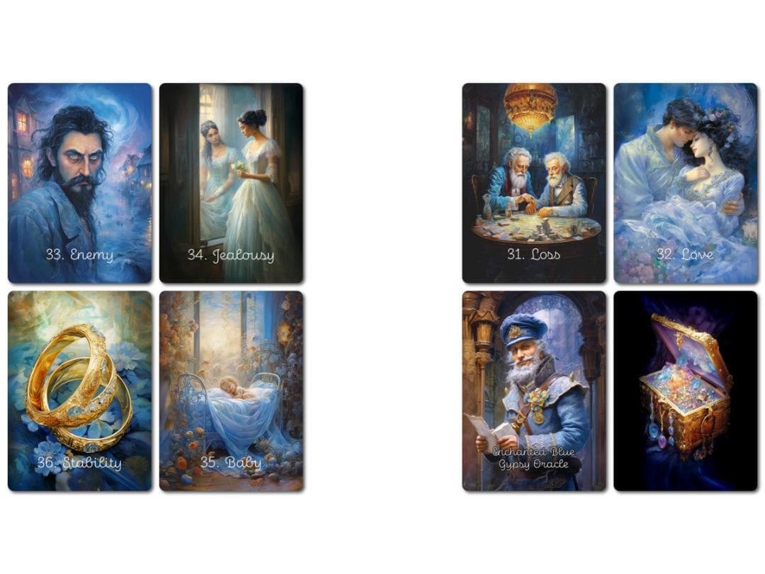 【正規品オラクルカード】超美麗✨海外インディーズ✨夢と魔法の世界のデッキ