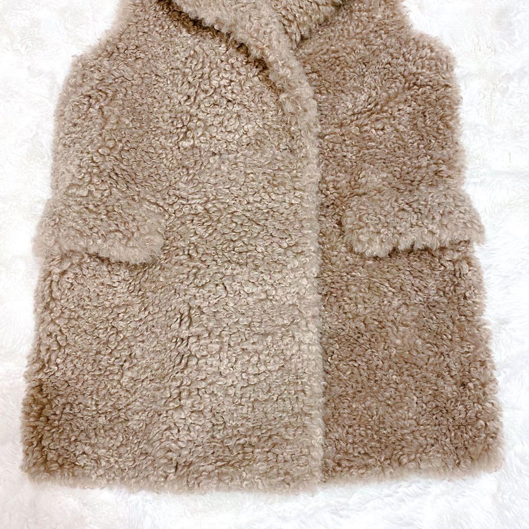 【hitomi様】CADUNE カデュネ プードル ボア ジレ アルページュ