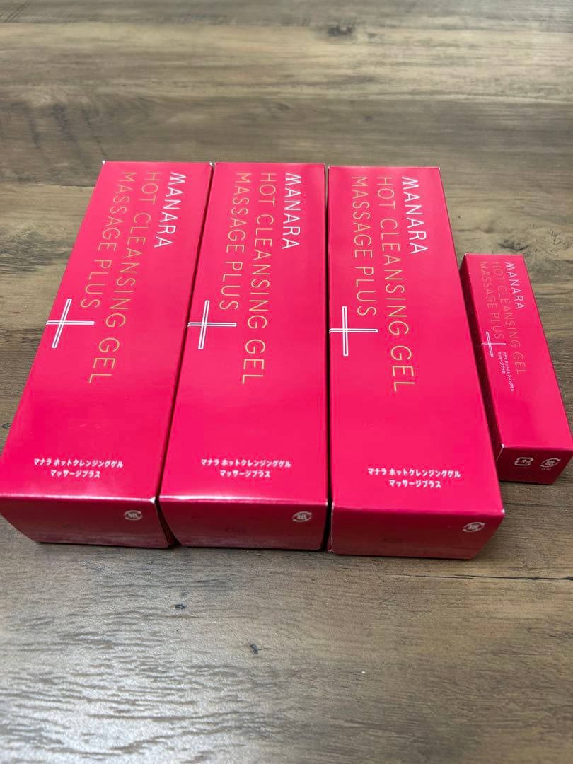 マナラ　ホットクレンジングゲル　メイク落とし　200g 3個　30g1個