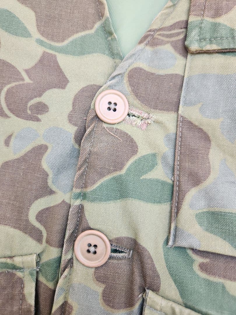 t*様 希少⭐ 60s L.L.Bean エルエルビーン カモ　ベスト　ヴィンテ