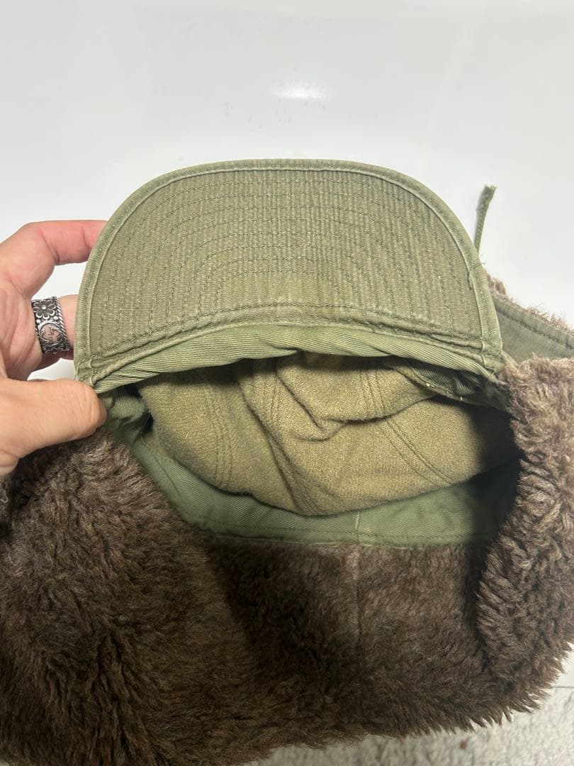 50's US M-51フィールド パイルキャップMQ-1 カードコバーン