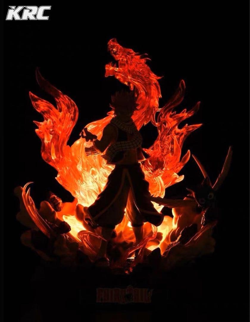 FAIRY TAILフェアリーテイル ナツ1/6ガレージキット スタチュー ⑤