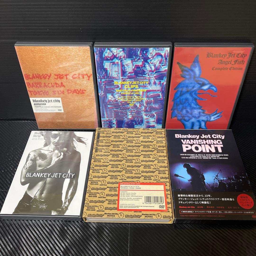 ［DVD］ブランキー・ジェット・シティ　6枚セット