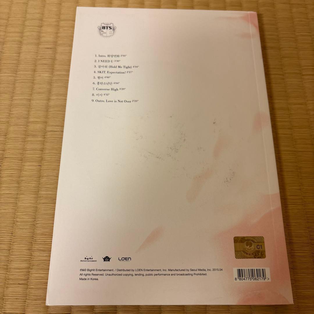 【BTS Vサイン入りCD】花様年華