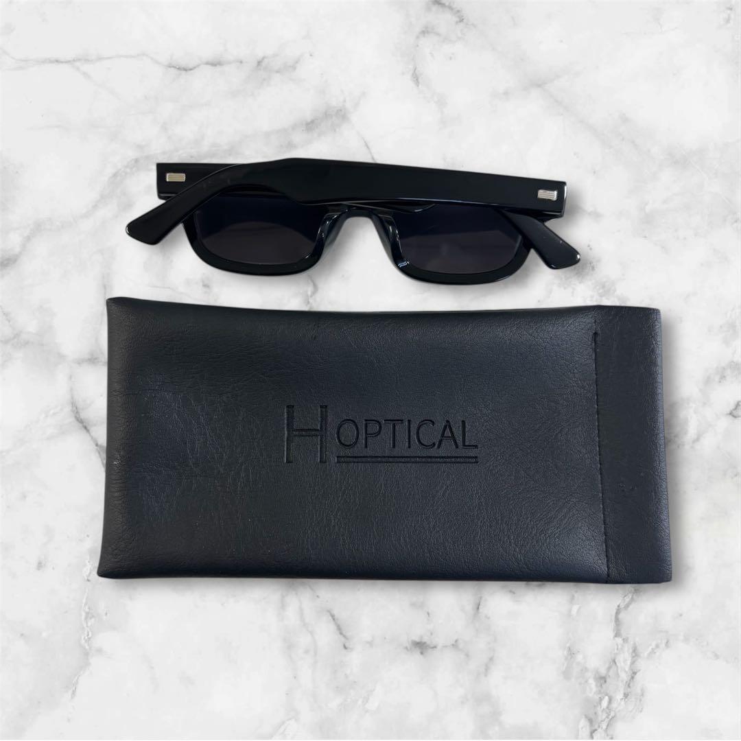 HOPTICAL サングラス　BLACK モデル08