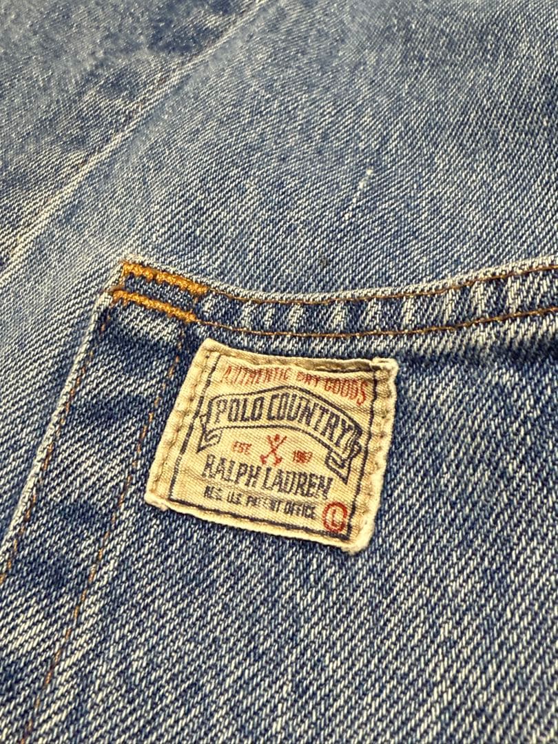 80s 90s POLO COUNTRY デニムジャケット ポロカントリー