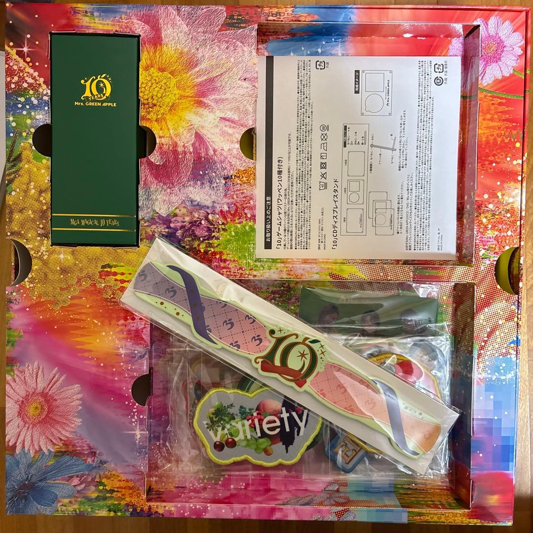 Mrs.Green Apple 10年記念BOX 初回限定版　ミセス