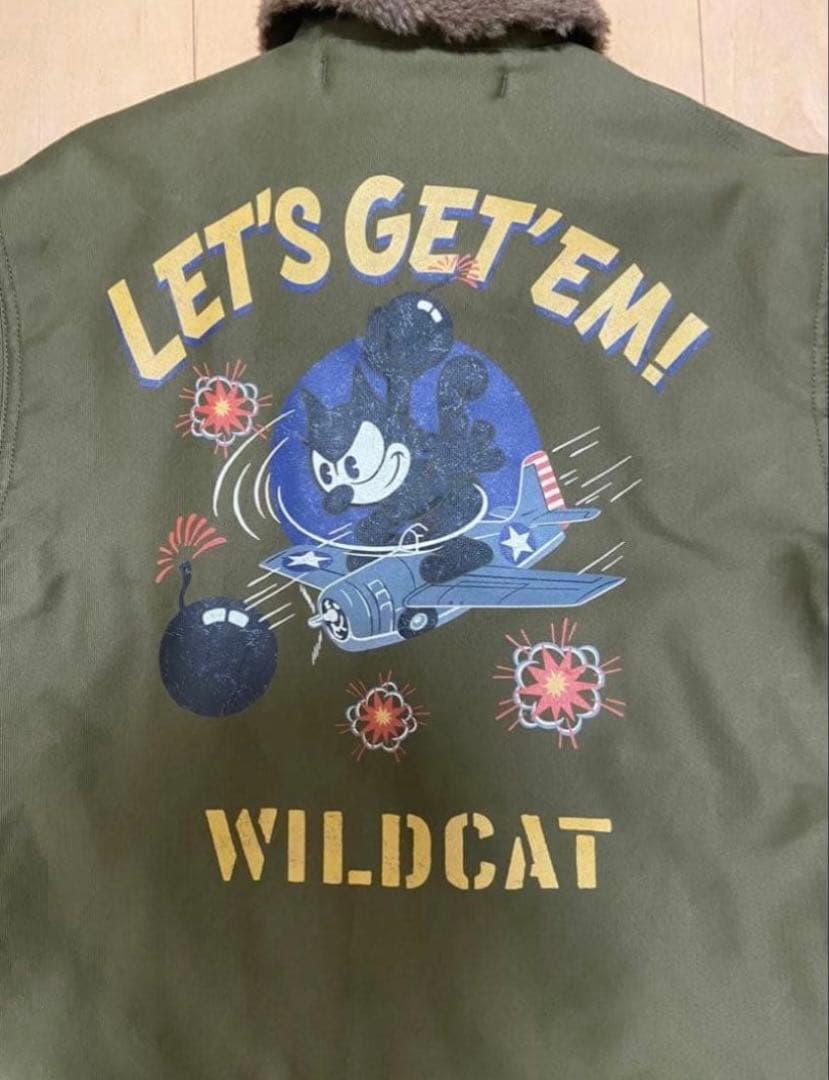 トイズマッコイ フィリックス100周年限定 N-1 デッキジャケット 38