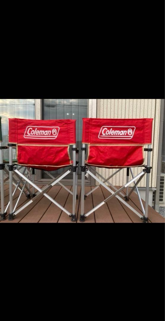 コールマン　スリムキャプテンチェア4脚セット