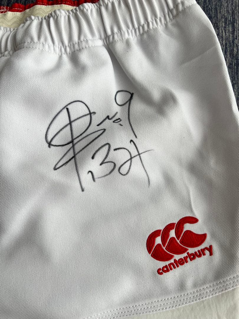 ラグビー日本代表　選手支給品　試合用　田中史朗