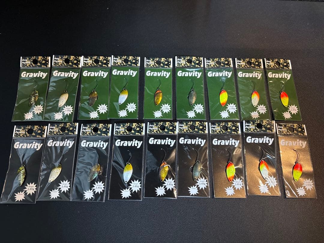 ディープパラドックス グラビティー1.65g & 1.35g オオツカオリカラ