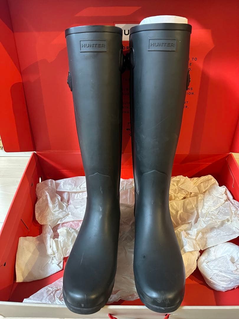 HUNTER オリジナル 長靴 ブラック