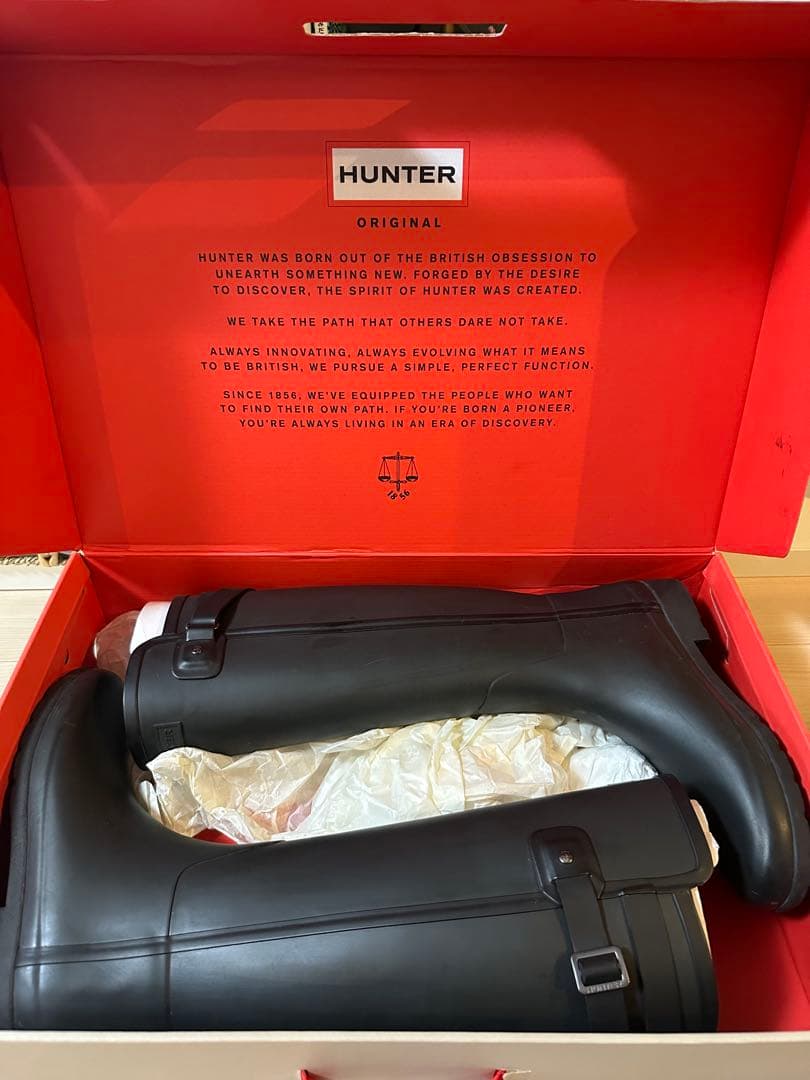 HUNTER オリジナル 長靴 ブラック