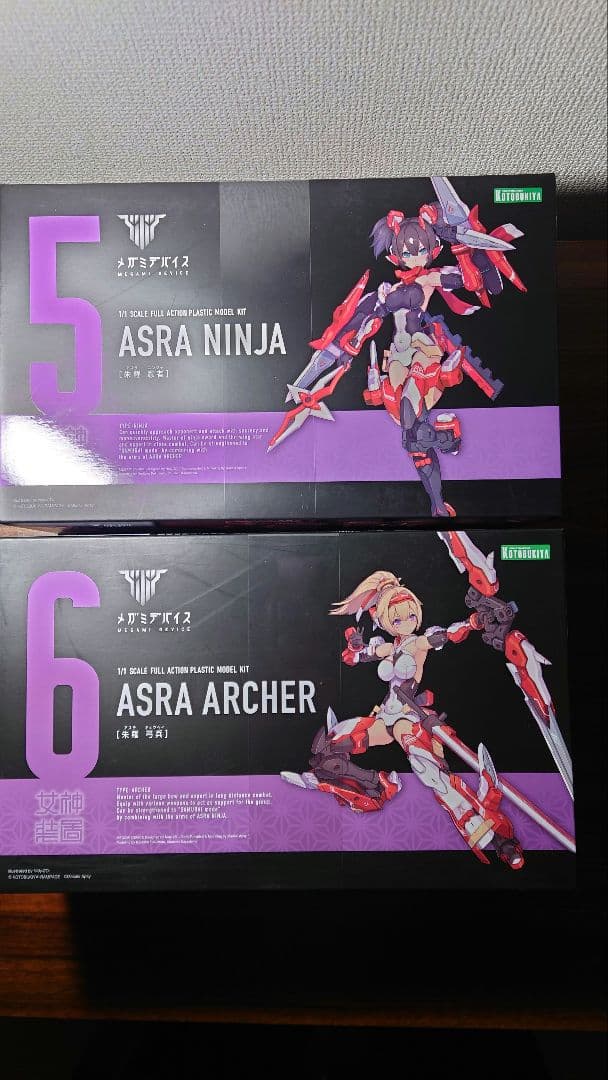 メガミデバイス 朱羅ASRA 弓兵ARCHER & 忍者NINJA 2体セット