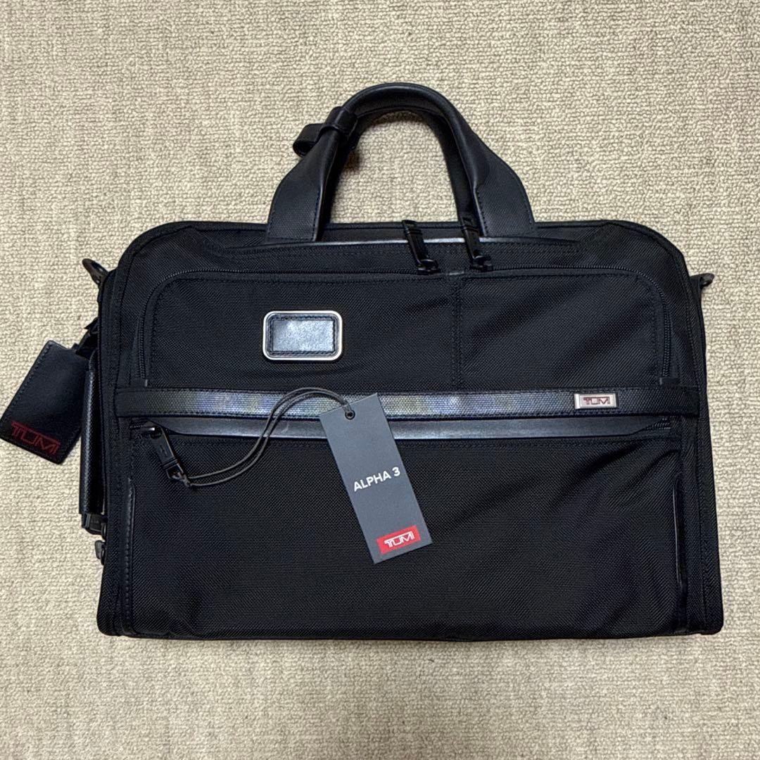 【美品】TUMI Alpha3 3way slim ビジネスバッグ ブラック