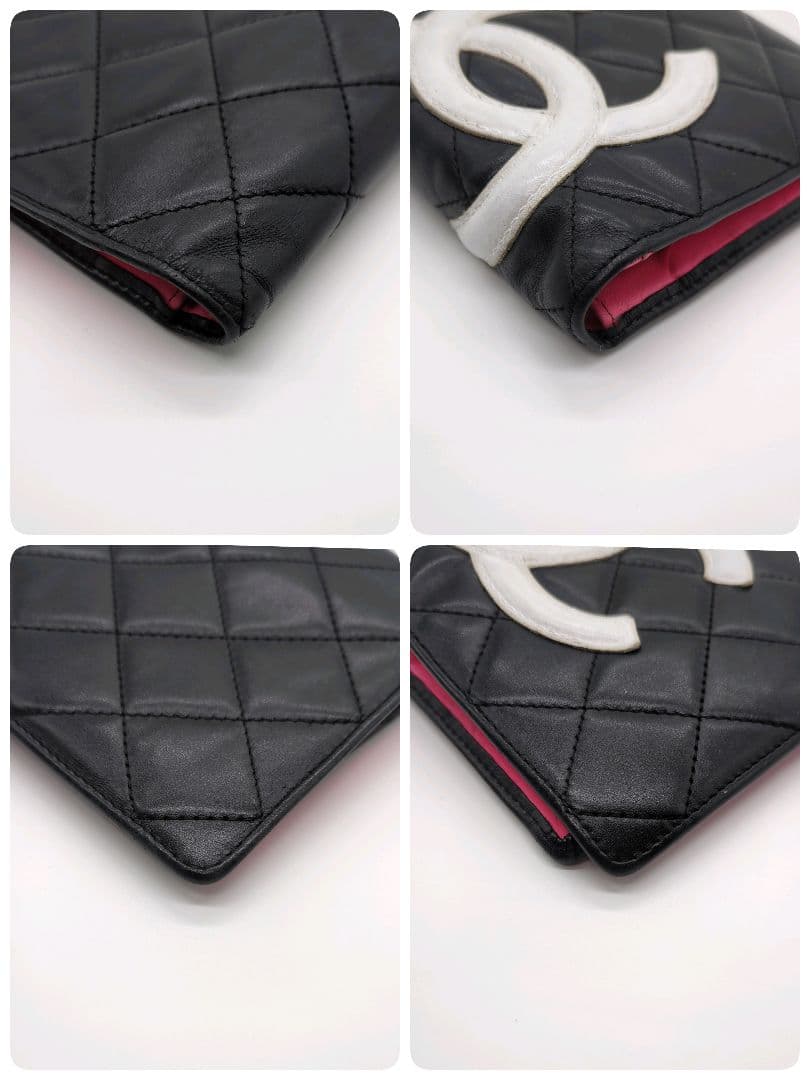 【人気モデル・良品】シャネル☆長財布 カンボンライン ココマーク キルティング