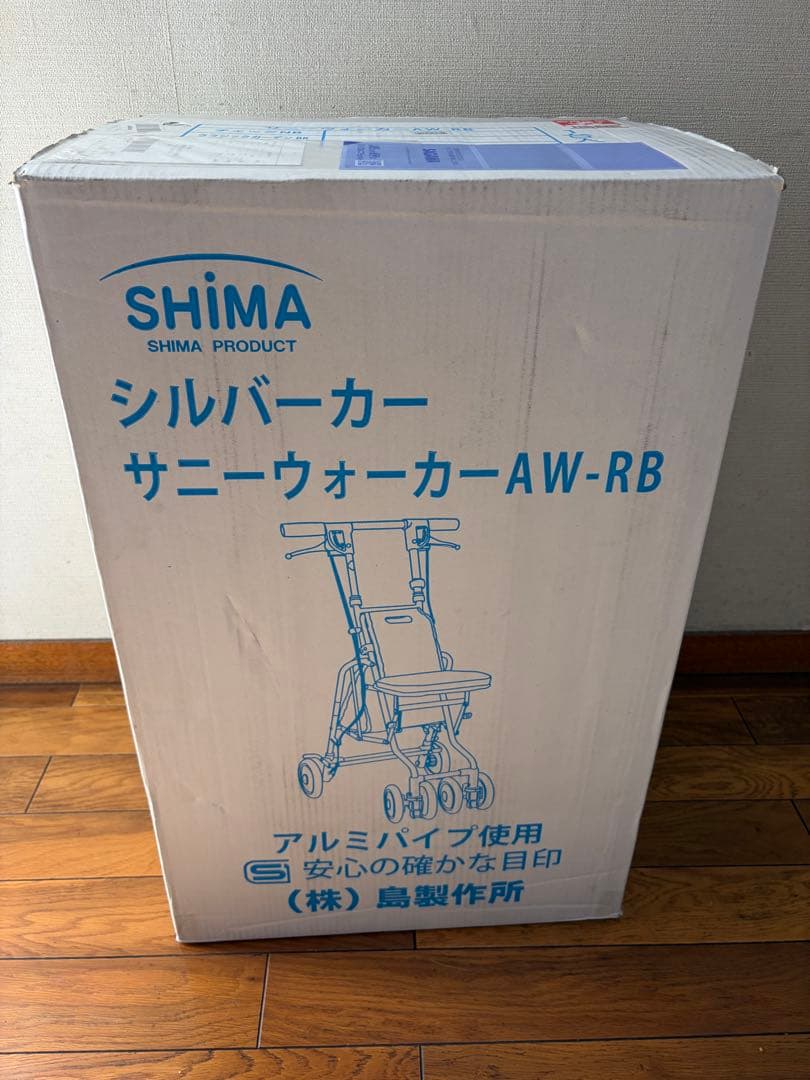 未使用　SHIMA サニーウォーカーAW-RB チェック柄