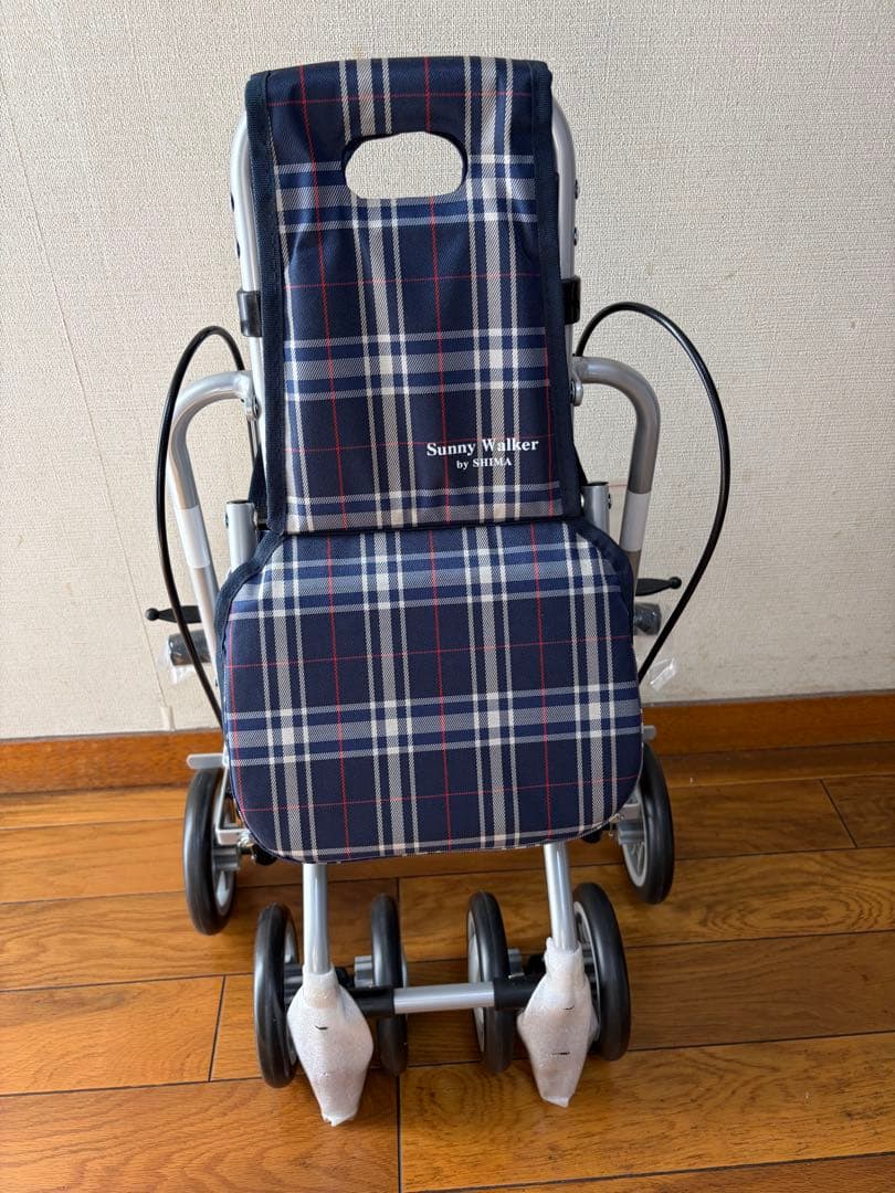 未使用　SHIMA サニーウォーカーAW-RB チェック柄